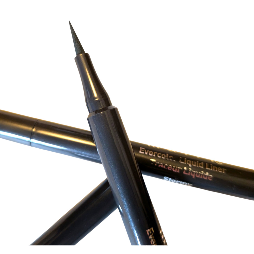 Mally Beauty Evercolor Liquid Eyeliner Stormy Dark Grey *LOT OF 2*